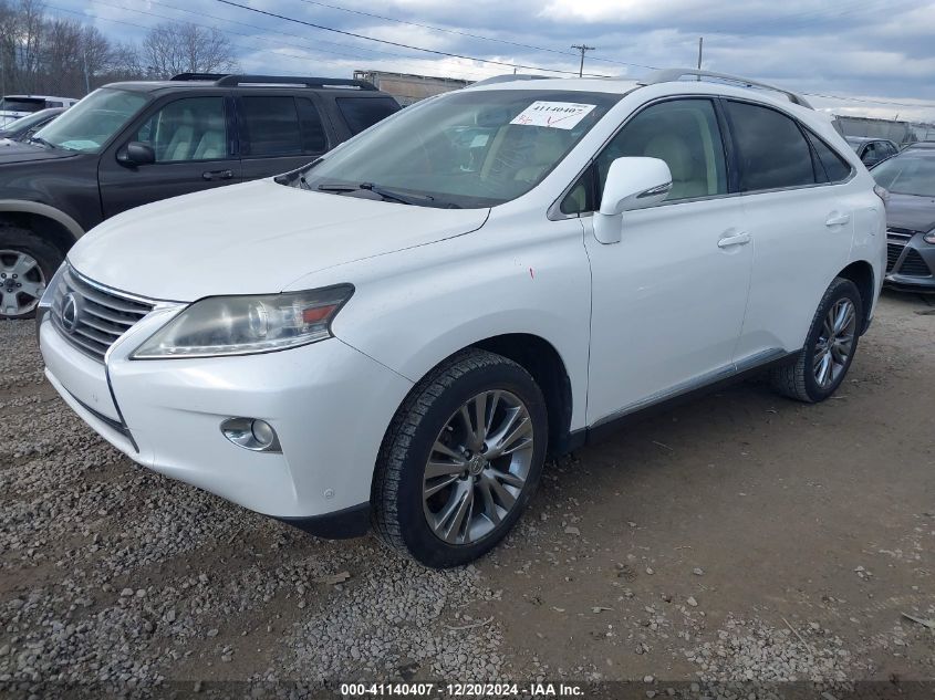 VIN JTJZK1BA2D2006595 2013 Lexus RX, 350 no.2