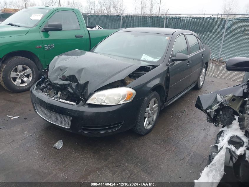 VIN 2G1WB5E36E1100791 2014 Chevrolet Impala, Limite... no.2