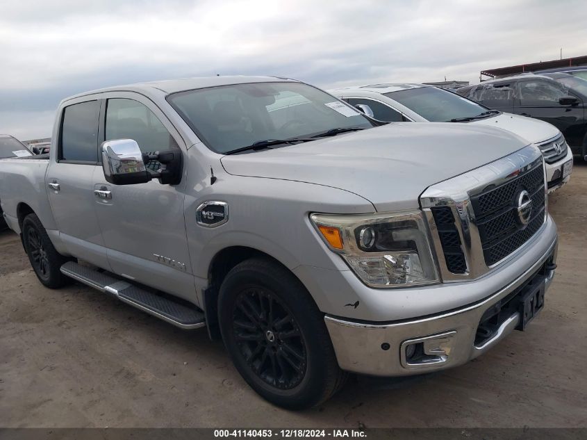 2017 Nissan Titan Sl VIN: 1N6AA1E64HN533386 Lot: 41140453