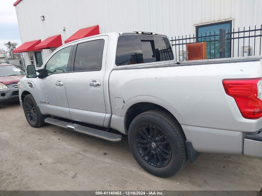 2017 Nissan Titan Sl VIN: 1N6AA1E64HN533386 Lot: 41140453