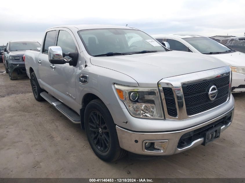 2017 Nissan Titan Sl VIN: 1N6AA1E64HN533386 Lot: 41140453