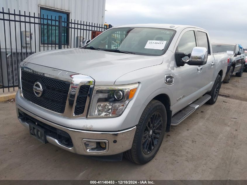 2017 Nissan Titan Sl VIN: 1N6AA1E64HN533386 Lot: 41140453