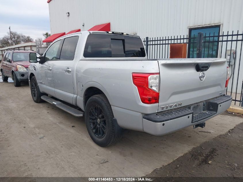 2017 Nissan Titan Sl VIN: 1N6AA1E64HN533386 Lot: 41140453