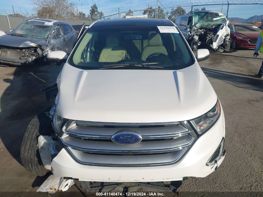 VIN 2FMTK3J83FBB73849 2015 Ford Edge, Sel no.12