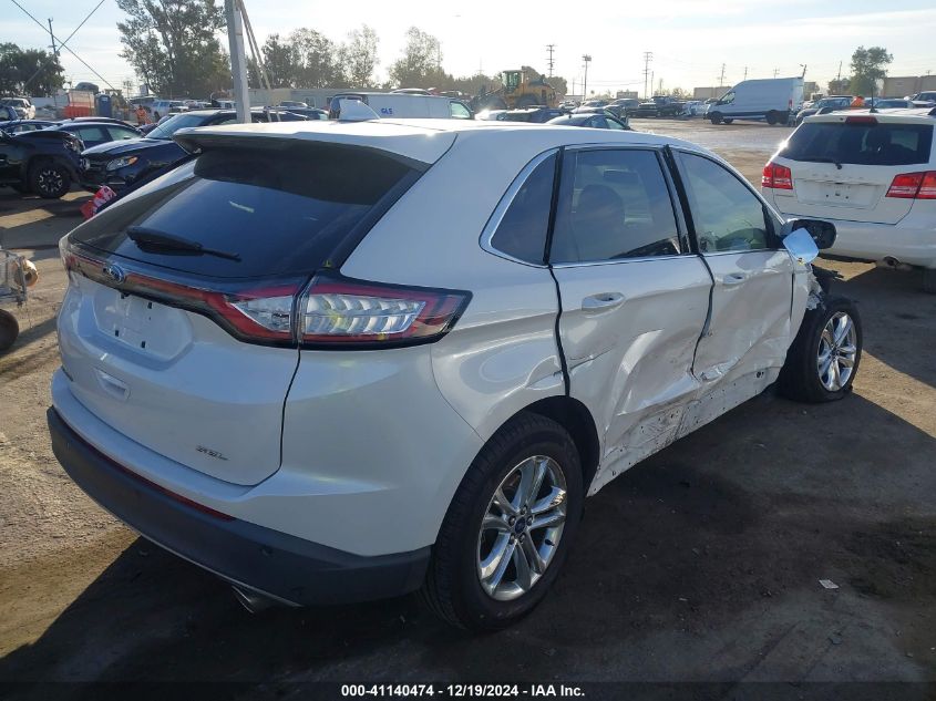 VIN 2FMTK3J83FBB73849 2015 Ford Edge, Sel no.4