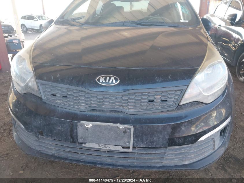 2017 Kia Rio Lx VIN: KNADM4A33H6061418 Lot: 41140475