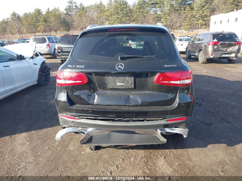 2018 Mercedes-Benz Glc 300 4Matic VIN: WDC0G4KB3JV040301 Lot: 41140516