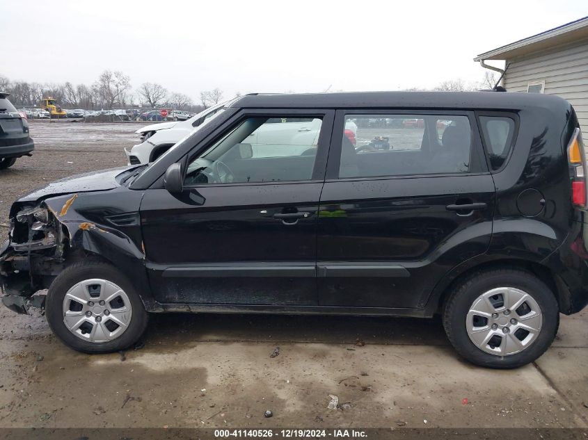 2011 Kia Soul VIN: KNDJT2A16B7734814 Lot: 41140526