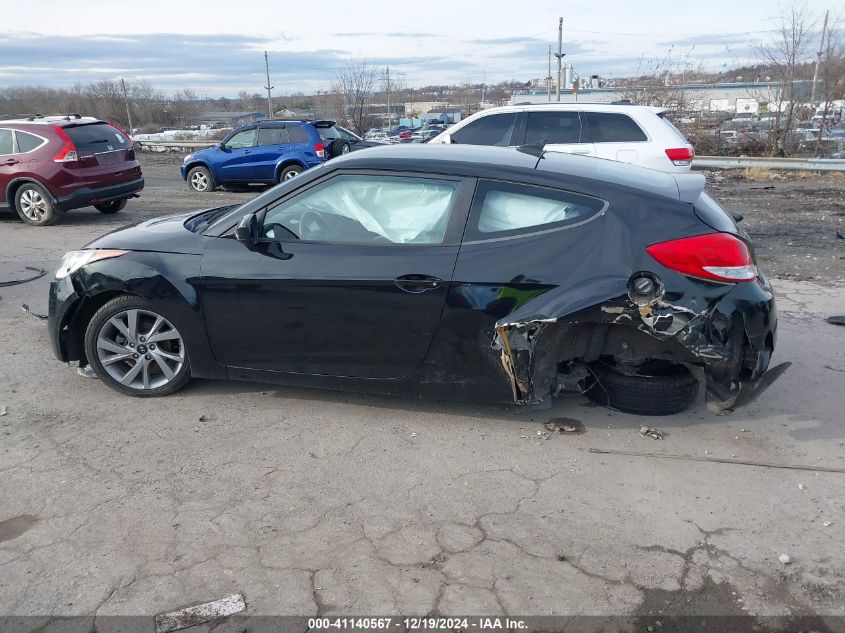 2017 HYUNDAI VELOSTER - KMHTC6AD7HU306458