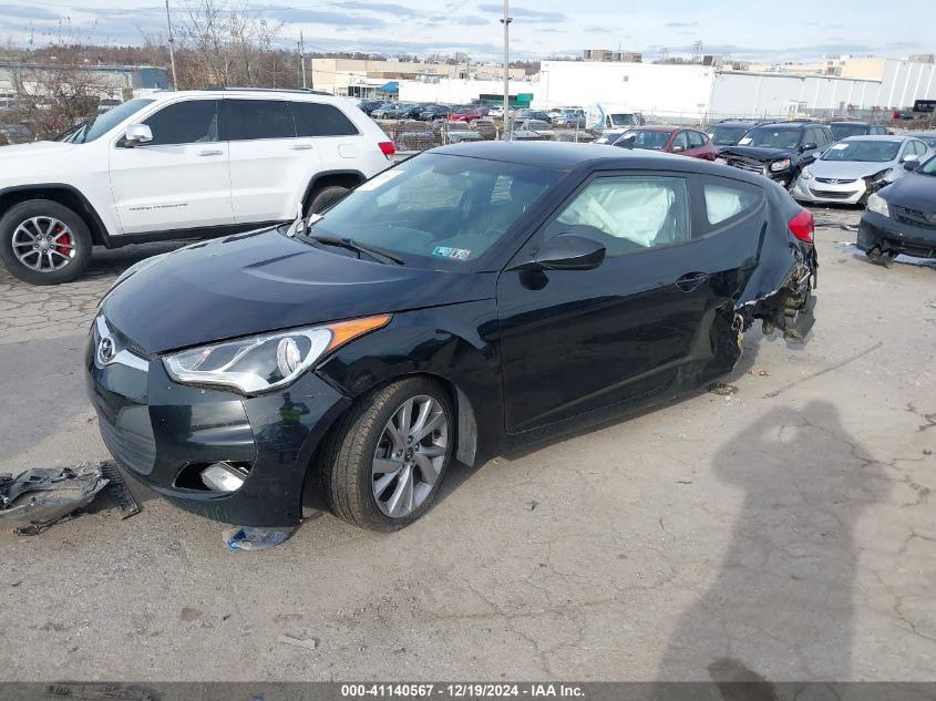 2017 HYUNDAI VELOSTER - KMHTC6AD7HU306458