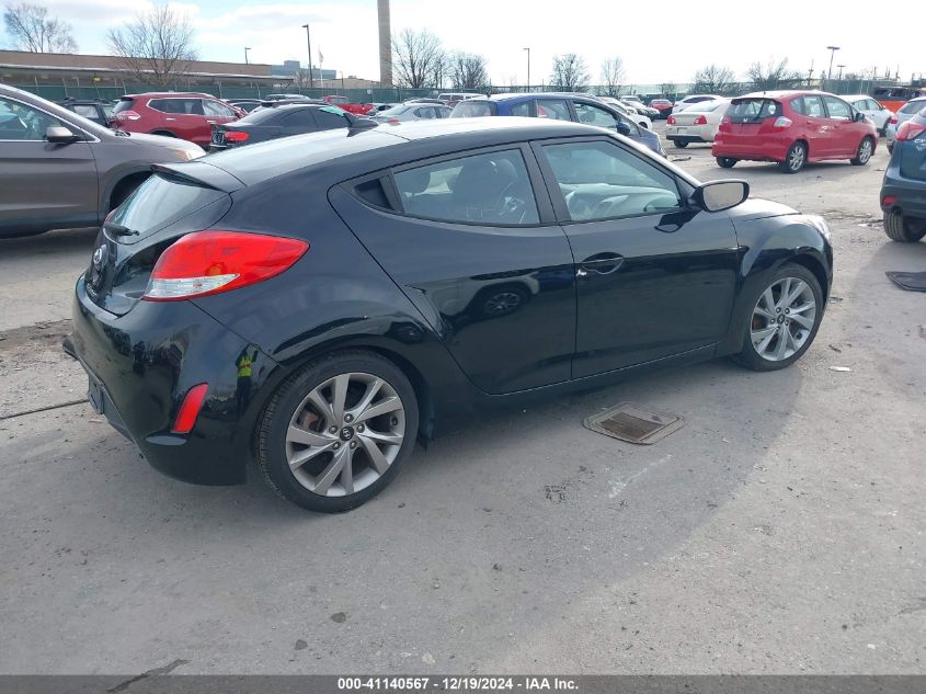 VIN KMHTC6AD7HU306458 2017 Hyundai Veloster no.4