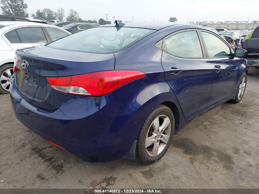 VIN 5NPDH4AE4DH405198 2013 Hyundai Elantra, Gls no.4