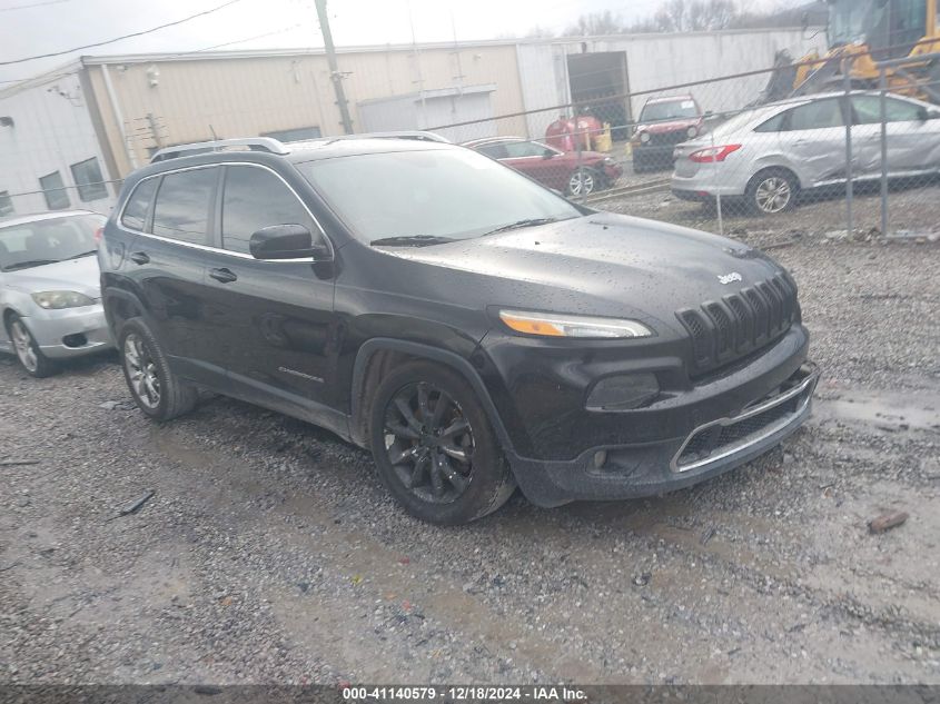 VIN 1C4PJLDS9EW279476 2014 Jeep Cherokee, Limited no.1