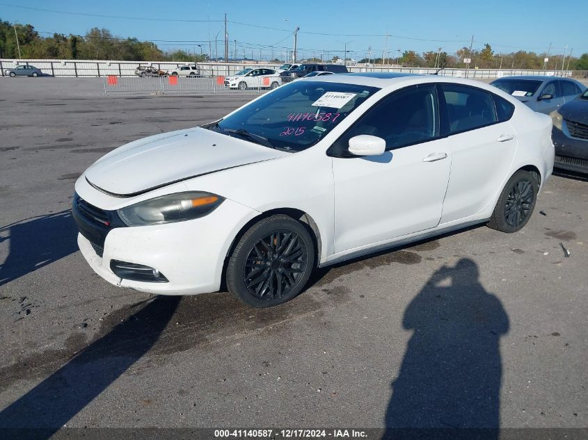 VIN 1C3CDFBB4FD174677 2015 Dodge Dart, Sxt no.2