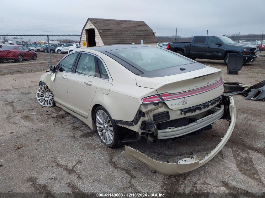 VIN 3LN6L2G92GR615110 2016 LINCOLN MKZ no.3