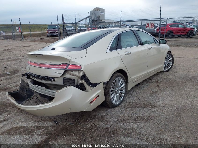 VIN 3LN6L2G92GR615110 2016 LINCOLN MKZ no.4