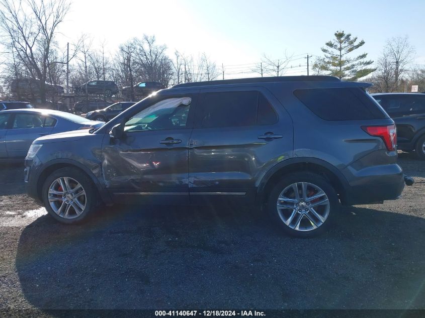 2017 Ford Explorer Xlt VIN: 1FM5K8D84HGB57866 Lot: 41140647