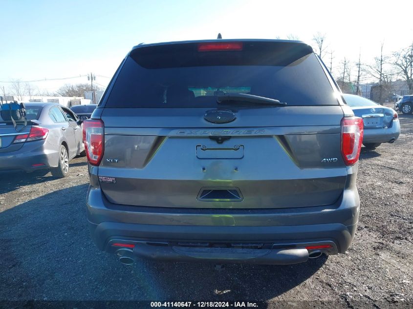 2017 Ford Explorer Xlt VIN: 1FM5K8D84HGB57866 Lot: 41140647