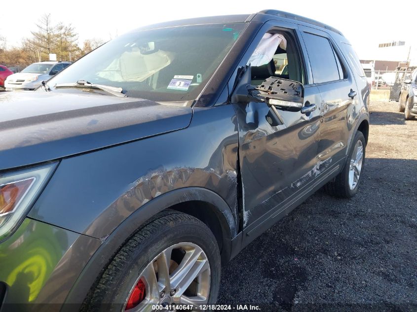 2017 Ford Explorer Xlt VIN: 1FM5K8D84HGB57866 Lot: 41140647