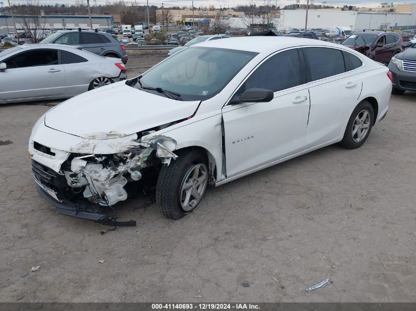 VIN 1G1ZB5STXGF296022 2016 CHEVROLET MALIBU no.2