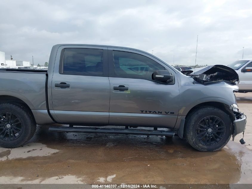 2018 Nissan Titan Sv VIN: 1N6AA1E54JN516794 Lot: 41140707