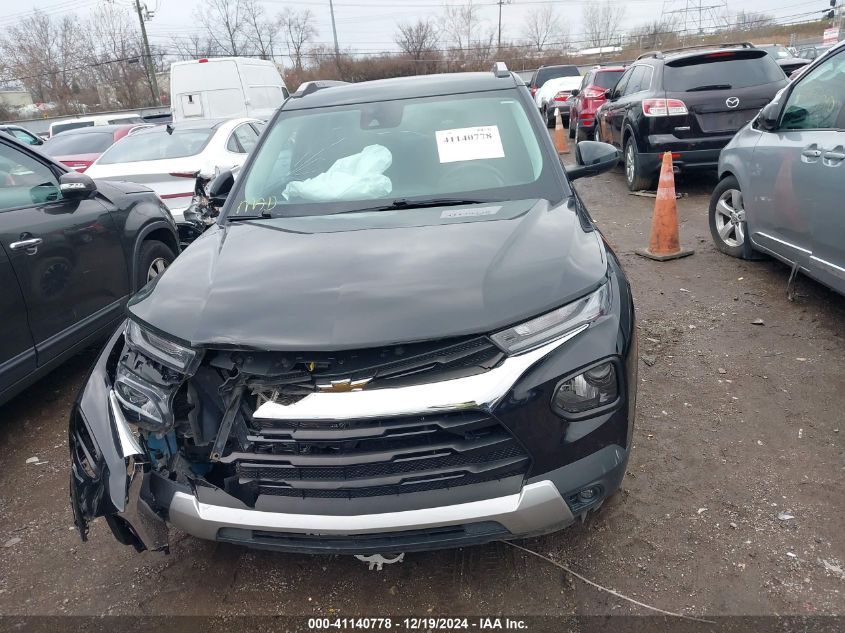 2021 Chevrolet Trailblazer Fwd Lt VIN: KL79MPS22MB075373 Lot: 41140778