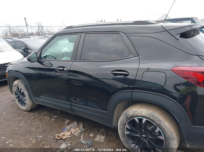 2021 Chevrolet Trailblazer Fwd Lt VIN: KL79MPS22MB075373 Lot: 41140778