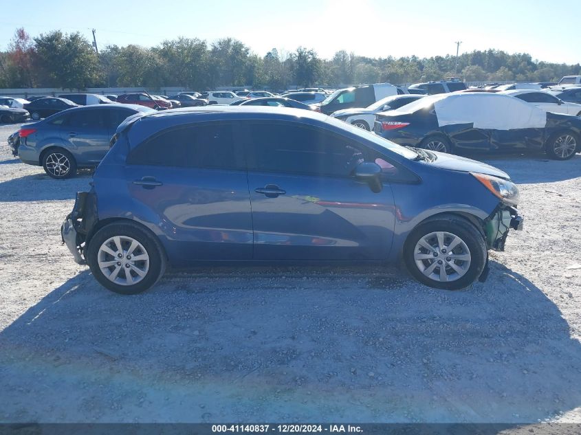 2016 Kia Rio Lx VIN: KNADM5A39G6686779 Lot: 41140837