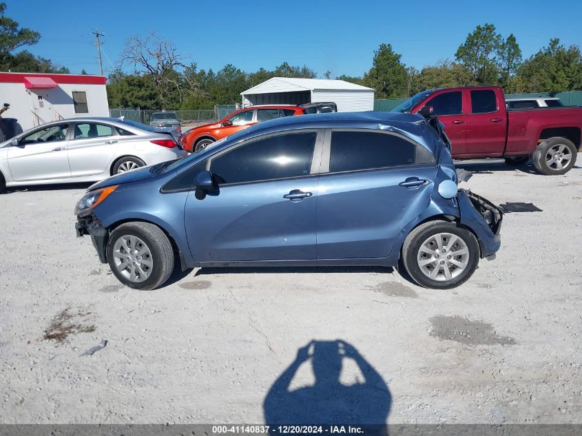 2016 Kia Rio Lx VIN: KNADM5A39G6686779 Lot: 41140837