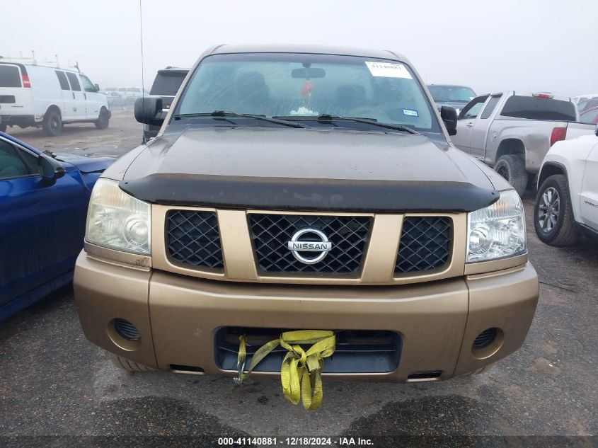 2005 Nissan Titan Xe VIN: 1N6BA06A65N577466 Lot: 41140881