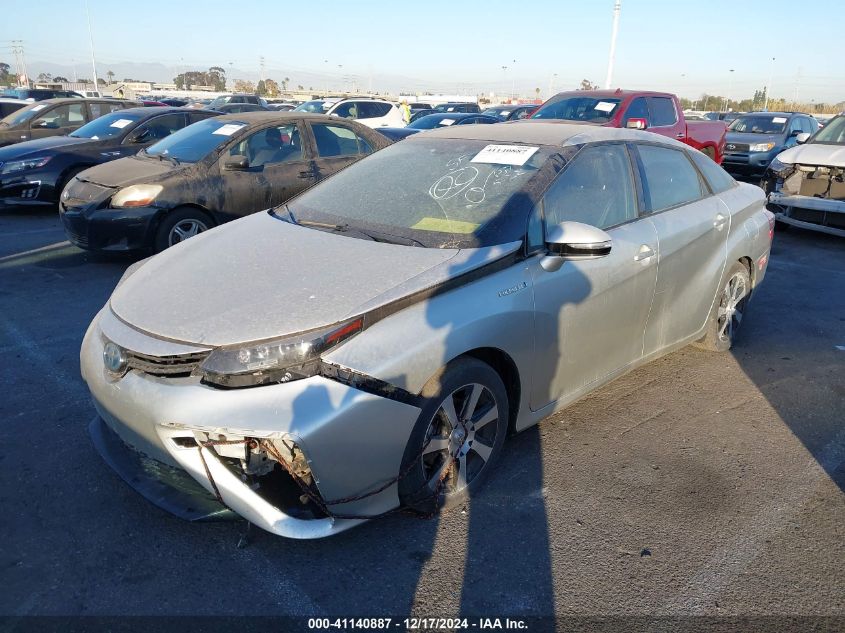 VIN JTDBVRBDXHA002858 2017 TOYOTA MIRAI no.2