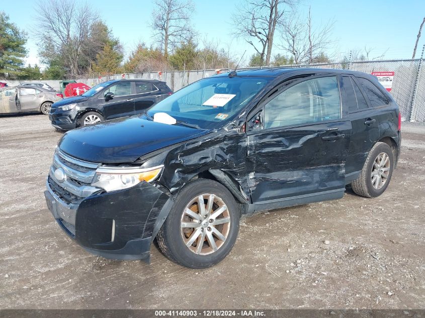 VIN 2FMDK3JC8DBB73366 2013 FORD EDGE no.6