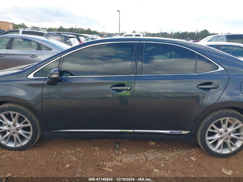 2010 Lexus Hs 250H Premium VIN: JTHBB1BA8A2037851 Lot: 41140934