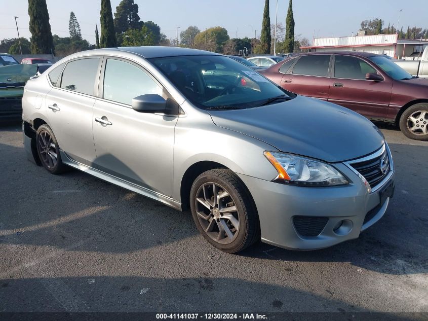 VIN 3N1AB7AP5EY341042 2014 Nissan Sentra, SR no.1