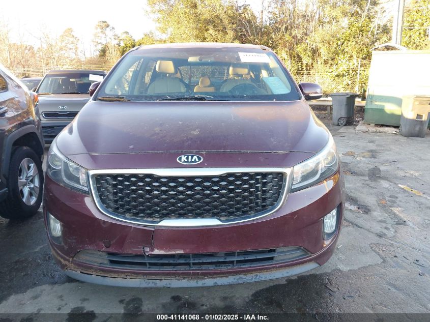 VIN KNDMC5C19F6024362 2015 KIA Sedona, EX no.6