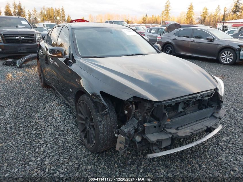 VIN JN1EV7AR4HM836964 2017 Infiniti Q50, 3.0T Premium no.1