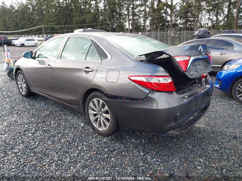 VIN 4T1BF1FK0GU522082 2016 Toyota Camry, Xle no.3