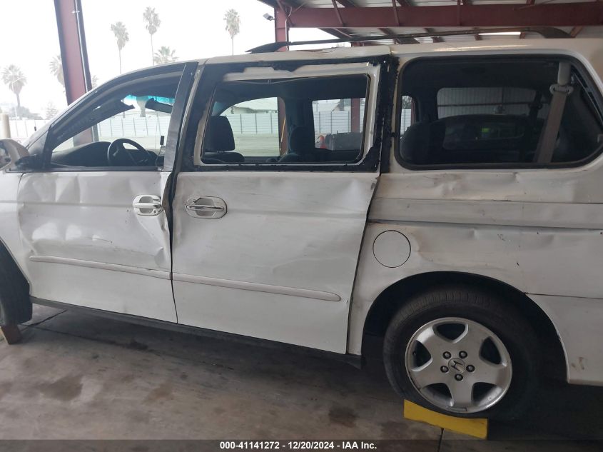 2000 Honda Odyssey Ex VIN: 2HKRL187XYH622531 Lot: 41141272