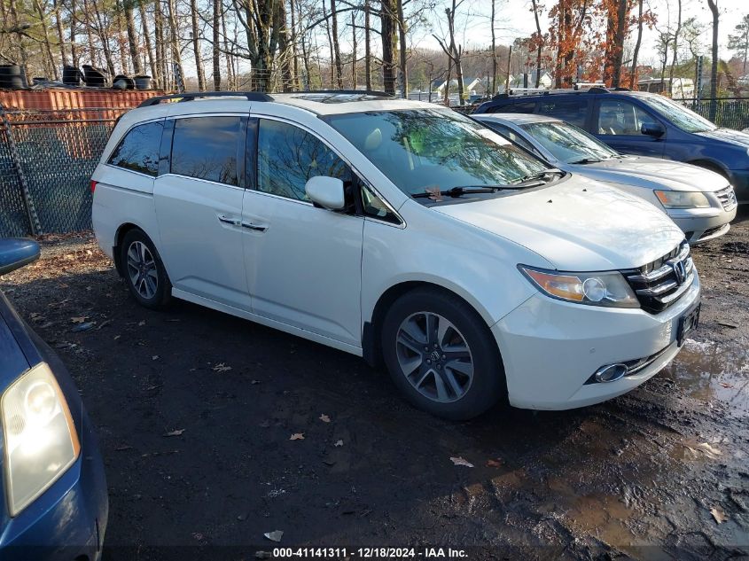 VIN 5FNRL5H9XEB082939 2014 Honda Odyssey, Touring/T... no.1