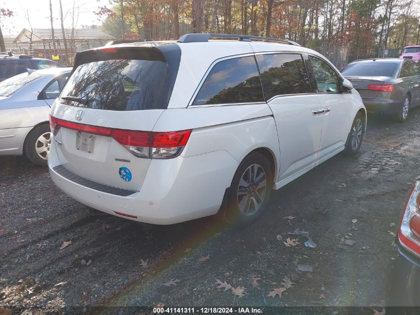 VIN 5FNRL5H9XEB082939 2014 Honda Odyssey, Touring/T... no.4