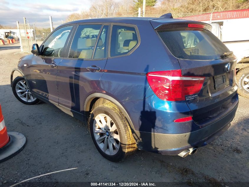 VIN 5UXWX9C53E0D43895 2014 BMW X3, Xdrive28I no.3