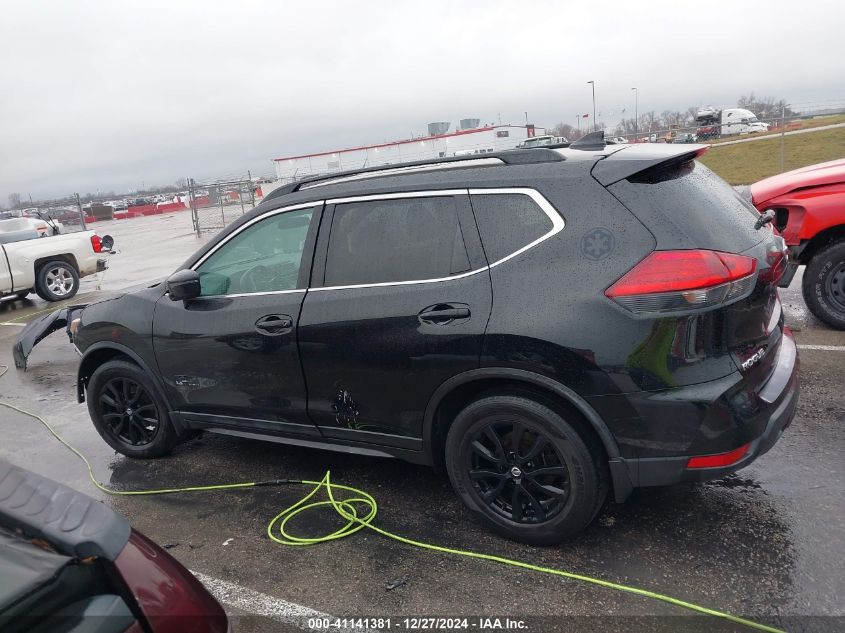 2017 Nissan Rogue Sv VIN: 5N1AT2MT5HC770373 Lot: 41141381