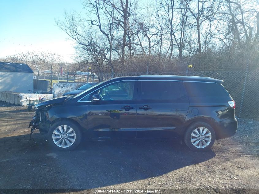 2017 Kia Sedona Ex VIN: KNDMC5C12H6336607 Lot: 41141402