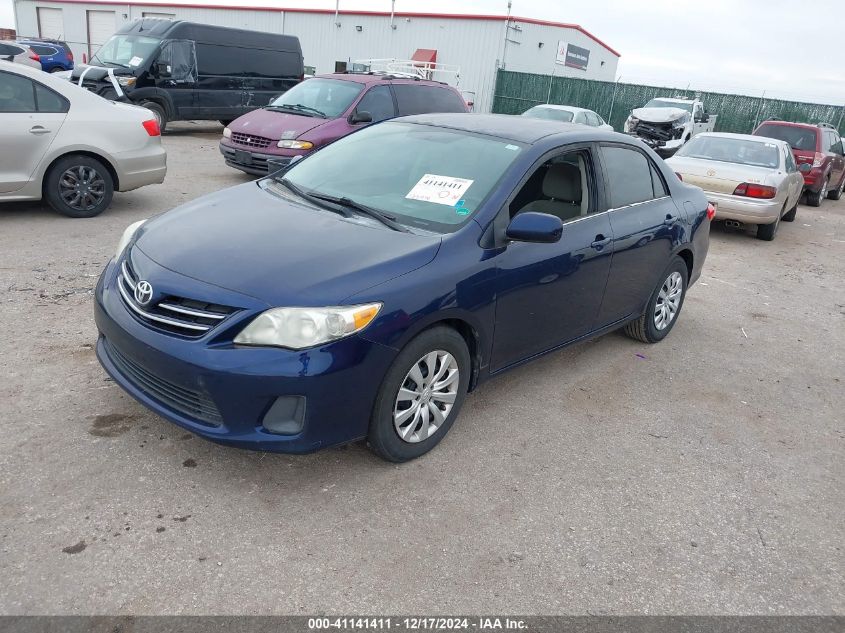 VIN 5YFBU4EE6DP209392 2013 Toyota Corolla, LE no.2