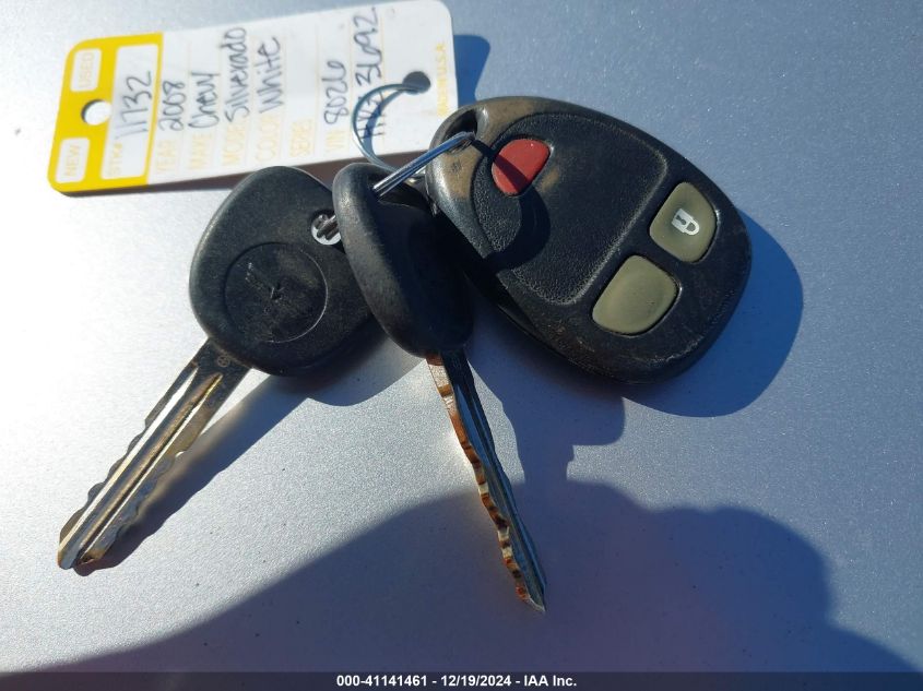 2008 Chevrolet Silverado 1500 Work Truck VIN: 1GCEC19C48Z118026 Lot: 41141461