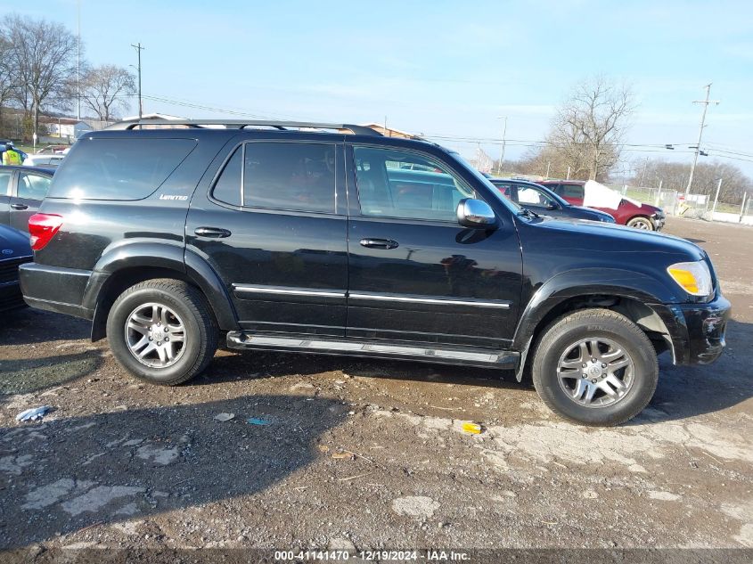 2007 Toyota Sequoia Limited V8 VIN: 5TDZT38A07S294570 Lot: 41141470