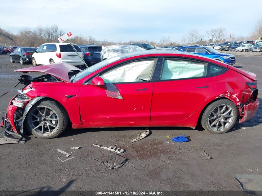 2023 Tesla Model 3 Rear-Wheel Drive VIN: 5YJ3E1EA6PF511777 Lot: 41141501