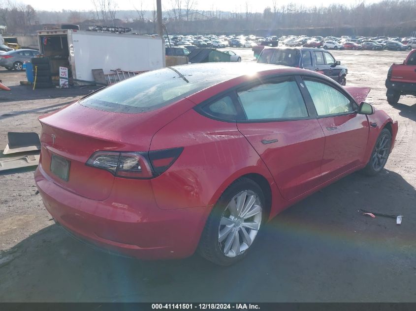 VIN 5YJ3E1EA6PF511777 2023 TESLA MODEL 3 no.4