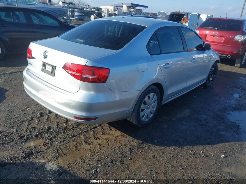 2015 VOLKSWAGEN JETTA VIN: 3VW2K7AJ4FM289339