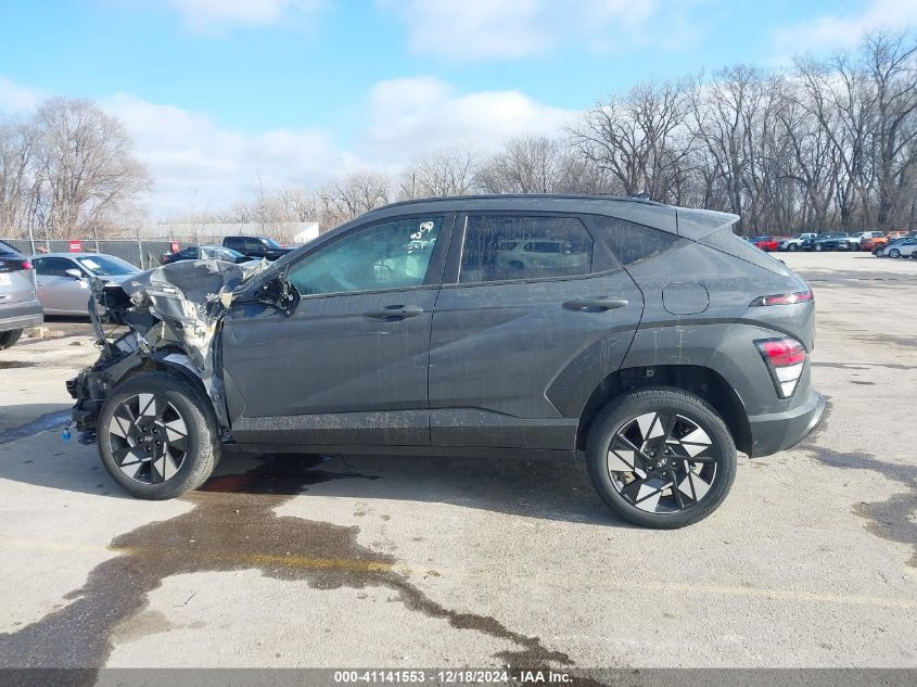 2024 Hyundai Kona Sel VIN: KM8HBCAB7RU163079 Lot: 41141553